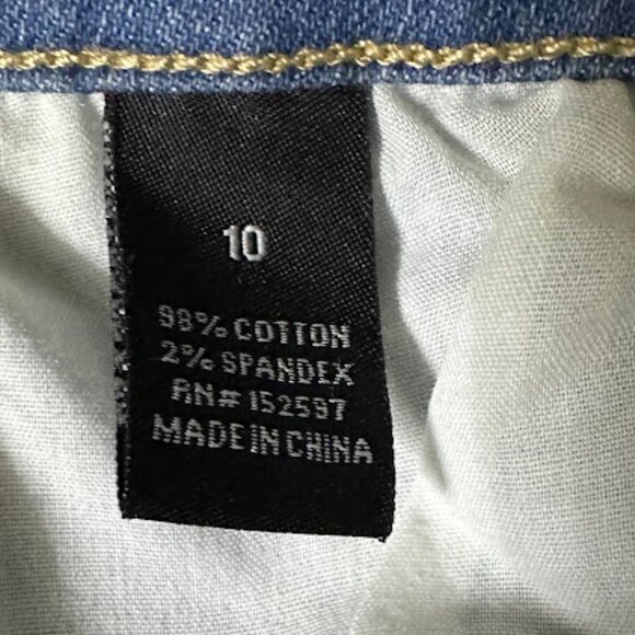 Distressed Skinny Boyfriend Jeans for Women Casual High Waist Stretch Jeans - Picture 8 of 8